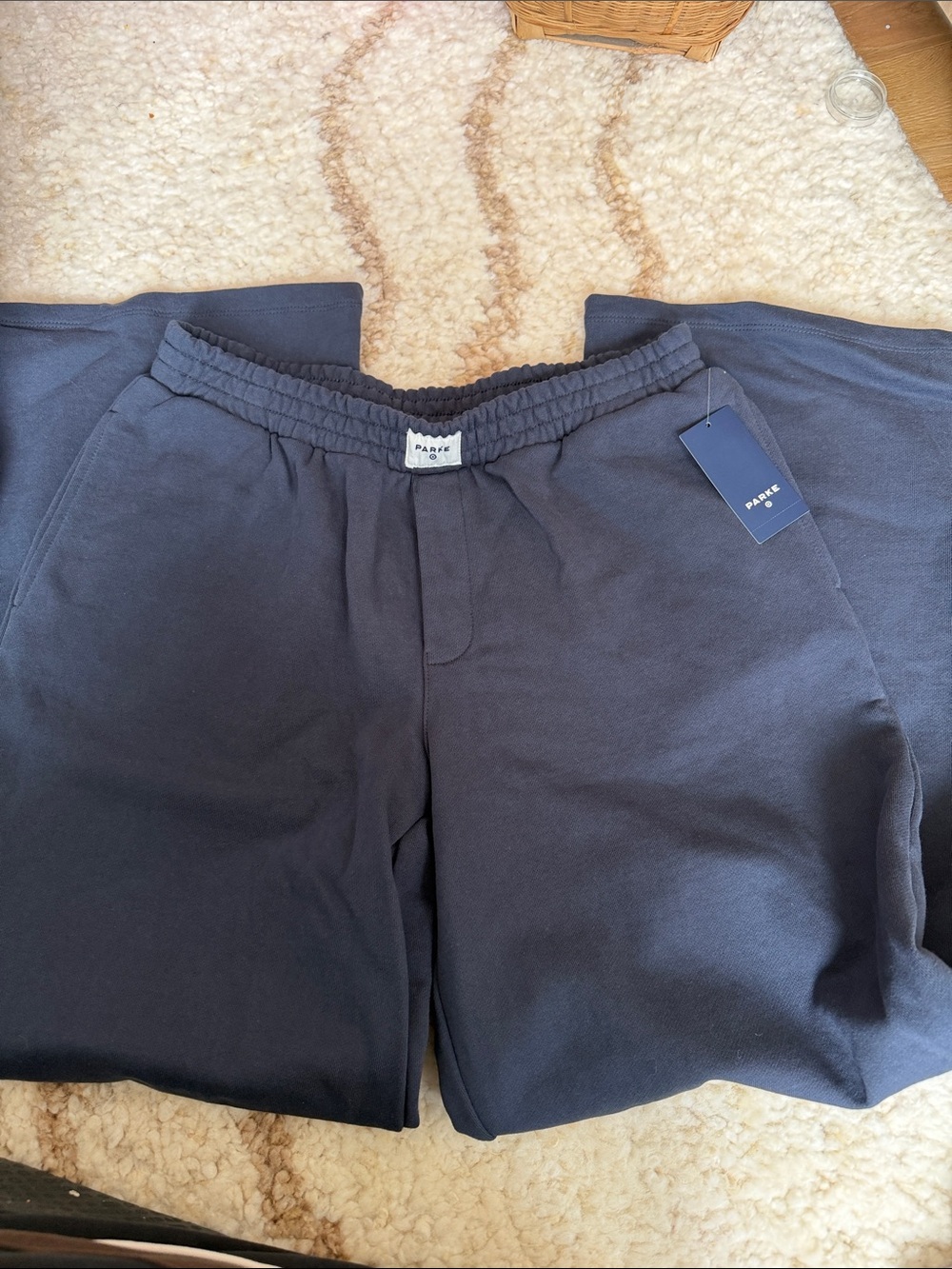 PARKE x Target Navy Sweatpants size M